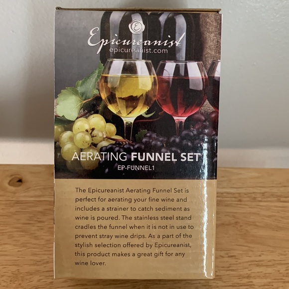 Epicureanist Aerating Funnel Set - Picture 2 of 3